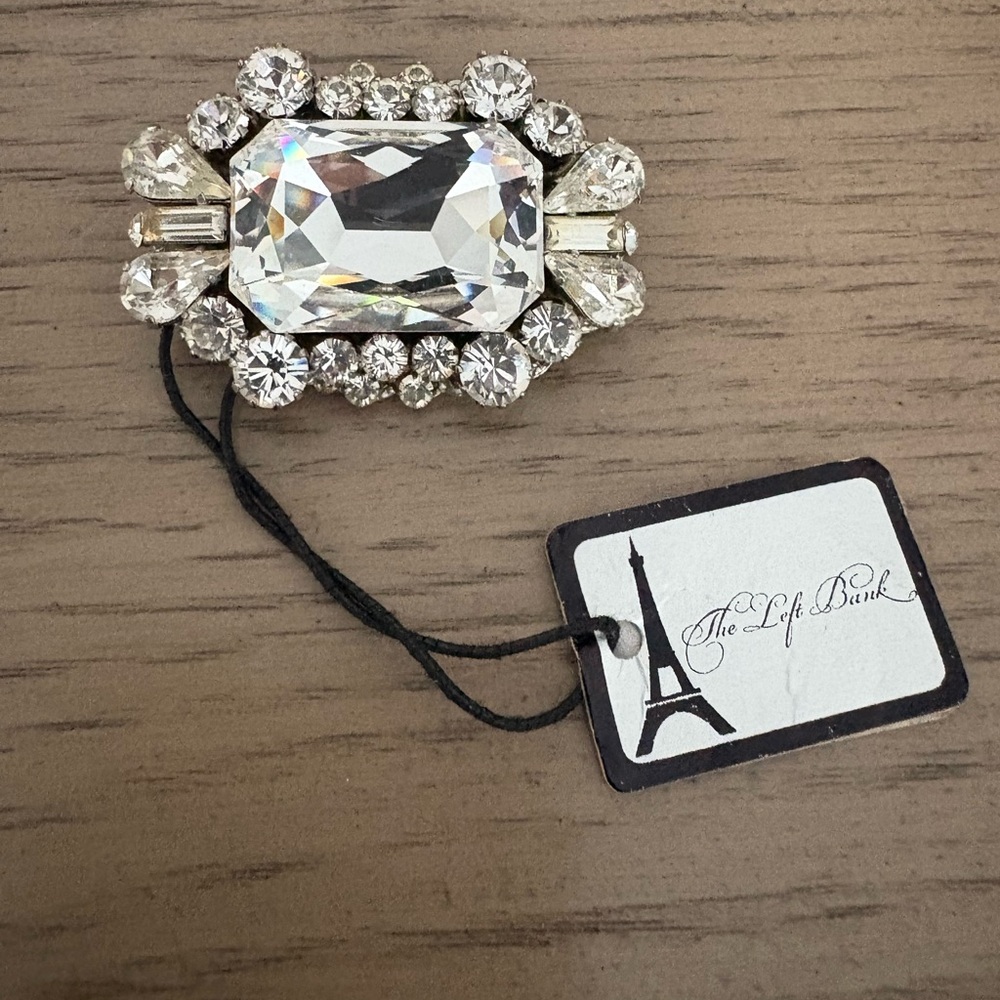 Elegant Swarovski Crystal Brooch NWT